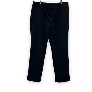 NEW‎ Additions Maternity Black Cuffed Hem Pants Large L